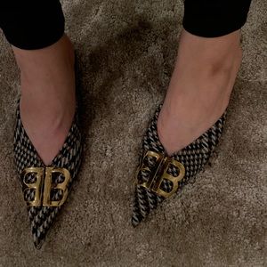 SOLD: Balenciaga BB knife heels 39.5